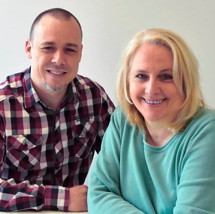 Ralf Hils und Annemarie Haas